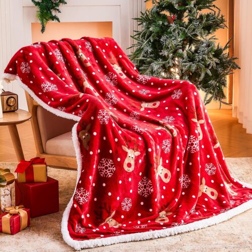 Christmas Decorations Blankets and Throws