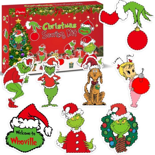 1 Sewing Kit for Kids Christmas Craft Set