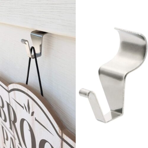 Vinyl Siding Hooks (8 Pack), No Drilling Siding Hooks for Hanging Outdoor Christmas Decorations