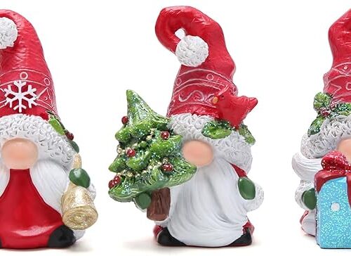 1 3 Set of Joyful Christmas Gnomes