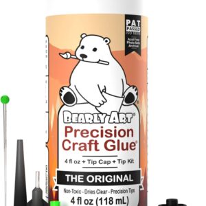 Precision Craft Glue - The Original - 4fl oz- Tip Kit Included