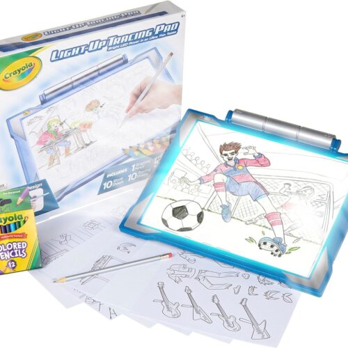 1 Light Up Tracing Pad - Blue, Tracing Light Box for Kids, Drawing Pad