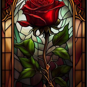 Rose Diamond Painting Kits for Adults 16x12inch