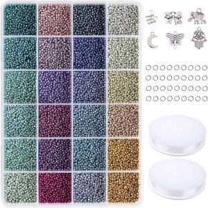 Small Seed Beads Supplies with Elastic String