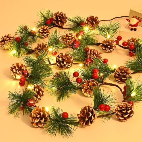 6.6Ft Prelit Christmas Garland