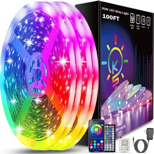 1 Music Sync Color Changing RGB Led Light Strip
