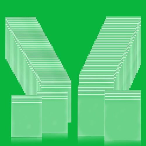 1 Small Clear Plastic Poly Self Sealing Bags