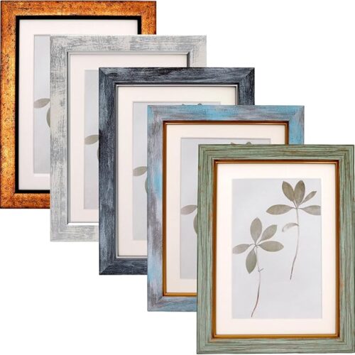 1 Rustic Retro Picture Frame with Tempered Glass