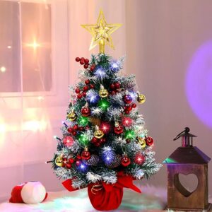 24 Inches Artificial Tabletop Christmas Tree