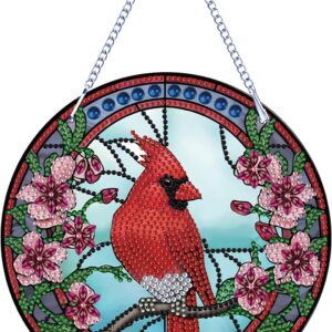 Diamond Painting Cardinal Ornament 5D Bird DIY