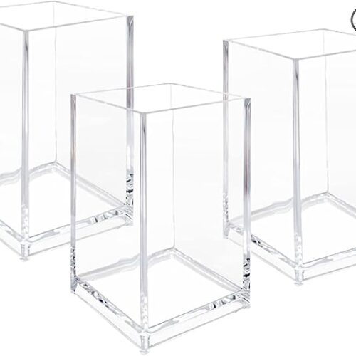 1 Desk Acrylic Brushes Storage