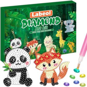 Creat Your Own GEM Keychains-5D Diamond Art by Numbers