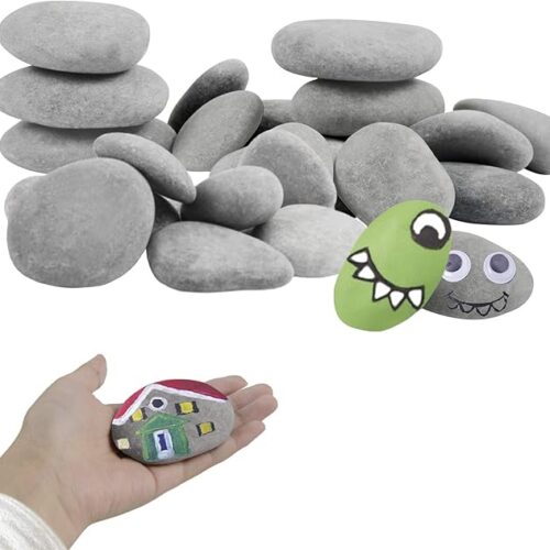 Smooth River Rocks for Painting