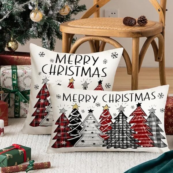 Christmas Pillow Cover 12X20 Inch 5