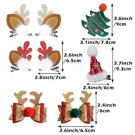 Christmas Hair Accessories Antlers 5