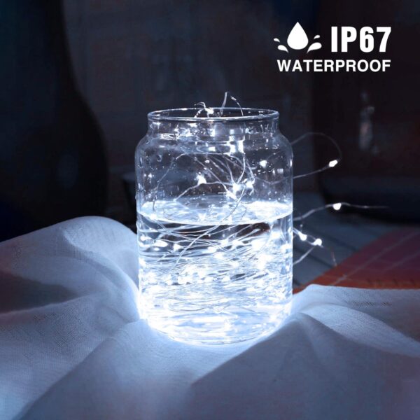 16 Pack Fairy Lights Battery Operated String, 6.5ft 20 Mini LED Lights 5