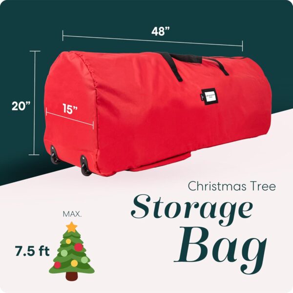 Rolling Tree Storage Bag - For 7.5-Foot 5