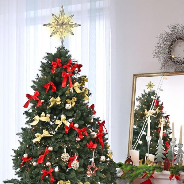 Sparkling Tree Toppers Star 4