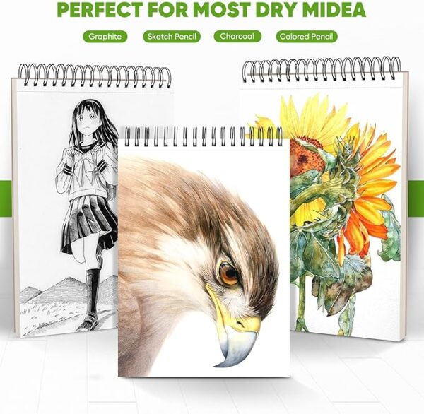 Spiral Notebook Drawing Pad for Girls 4