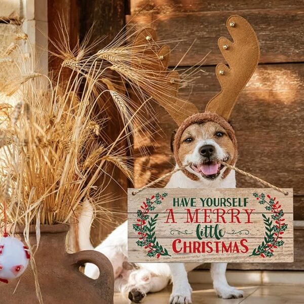 Christmas Door Hanging Sign 4
