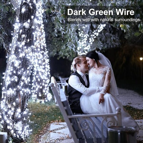 Green Wire String Lights for Outside 4