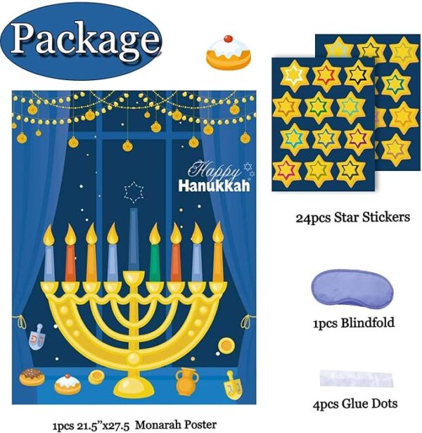 Pin The Star On The Menorah Game 4