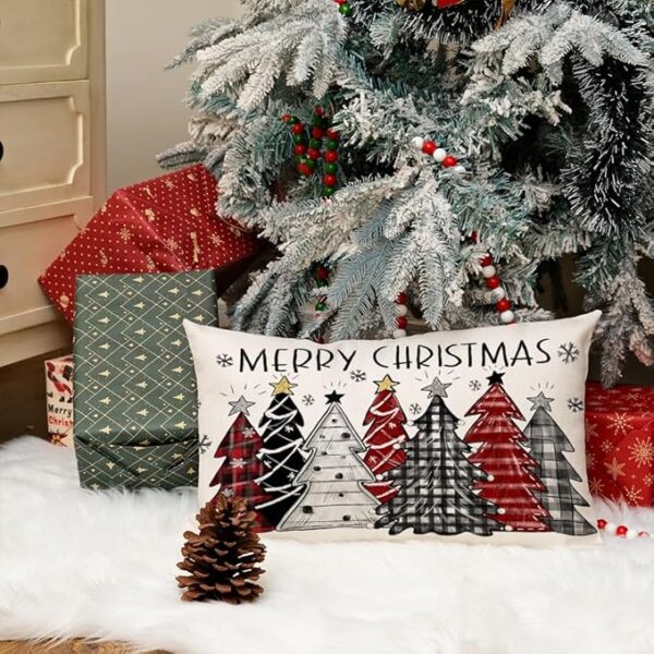 Christmas Pillow Cover 12X20 Inch 3
