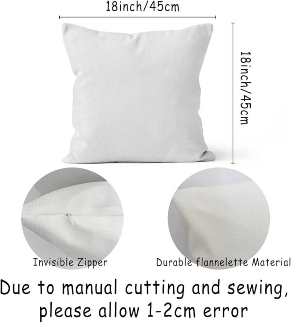 Let It Snow Snowman Decorative Pillowcase 2
