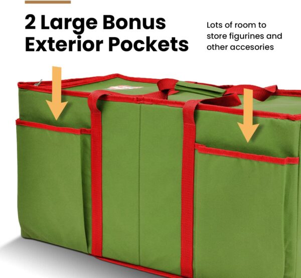 Premium Christmas Ornament Storage, Fits 128 Holiday Ornaments 3