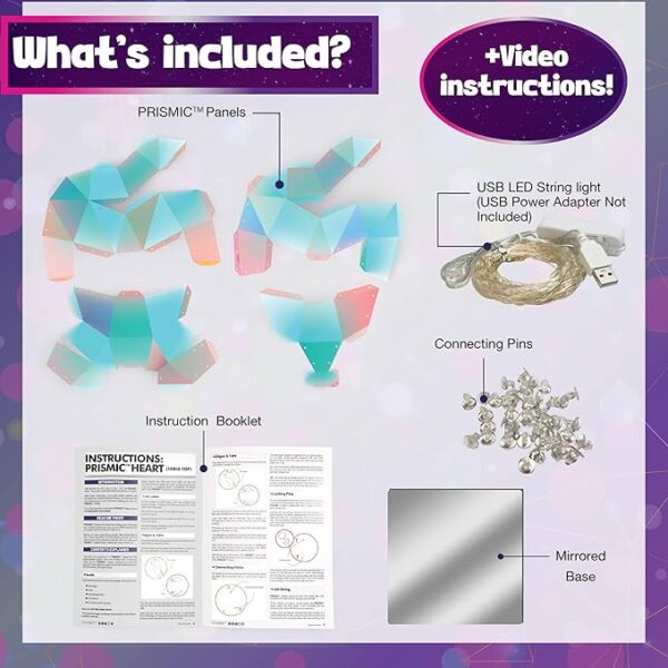 3D Light DIY Kits for Girls 3
