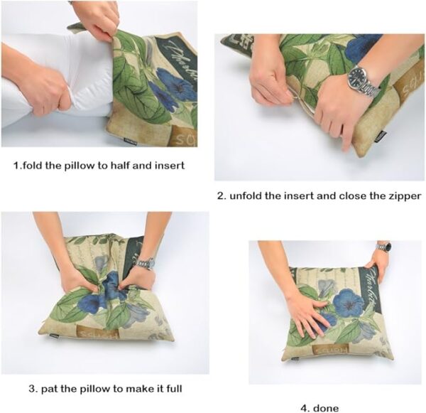 Black Lumbar Throw Pillowcase 2