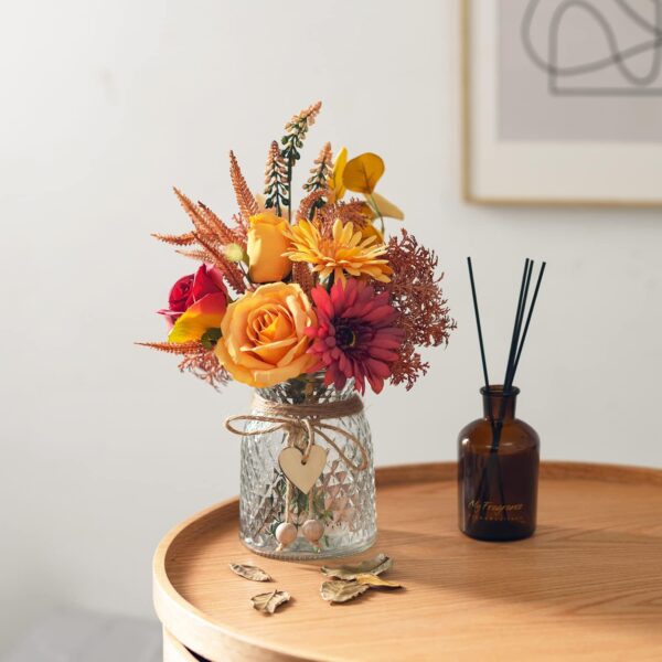 Artificial Flowers with Vase 2