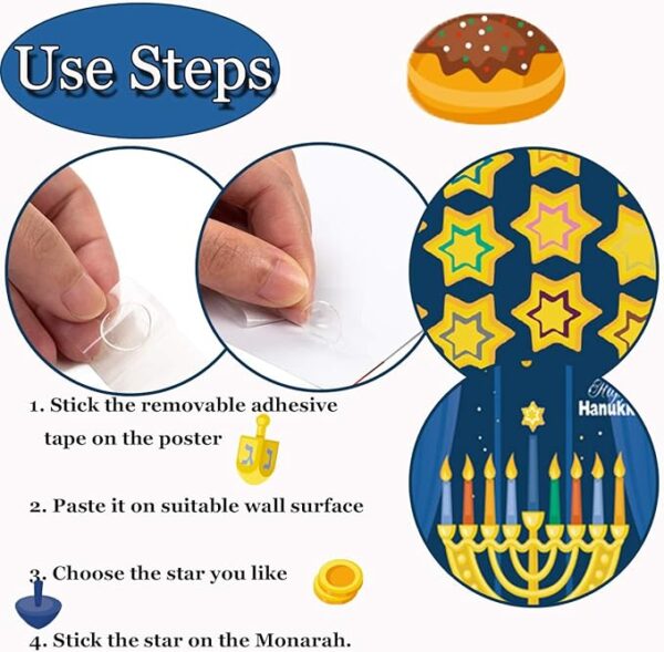 Pin The Star On The Menorah Game 2