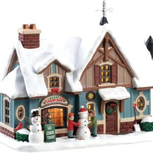 Caddington Village Lighted Building: Snow Day!