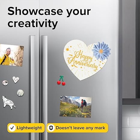 Hyper-Sticky Magnets with Adhesive Backing 5