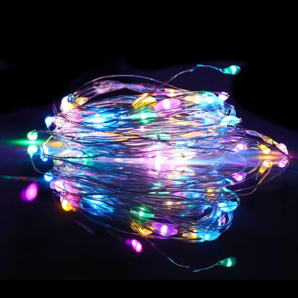 4 Pack Fairy Lights Battery Operated, String Lights 10ft 30 LEDs, Flashing and Constant Light Mode 5