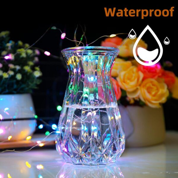 4 Pack Fairy Lights Battery Operated, String Lights 10ft 30 LEDs, Flashing and Constant Light Mode 3