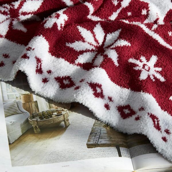 Super Soft Christmas Throw Blanket Twin Size 50x70 Inch 4