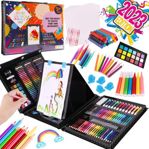 81wmedwVS1L._AC_SL1500_ 226 Pcs Art and Craft Supplies Colored Pencils - School Supplies Kit