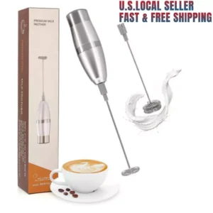 Handheld Milk Frother Automatic Foam Maker Whisk Mixer For Coffee Cappuccino
