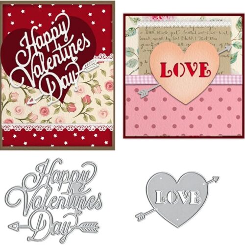 Valentine Love Heart Metal Cutting Dies