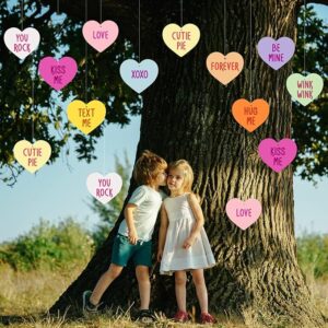 Valentine's Day Heart Outdoor Hanging Ornaments