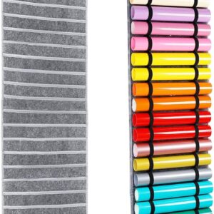 Vinyl Roll Storage with 24 Compartments