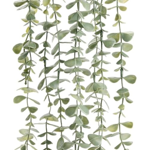 1 Artificial Decor Faux Potted Eucalyptus Plants