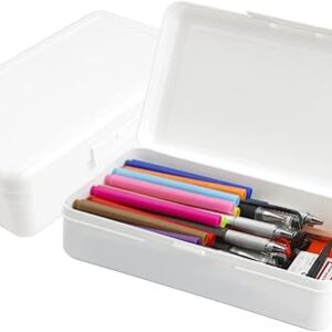 Plastic Pencil Box, Large Capacity Pencil Cases