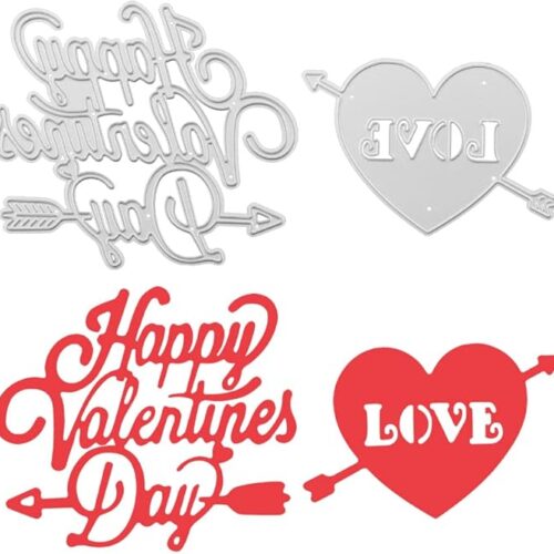 1 Valentine Die Cuts for Card Making