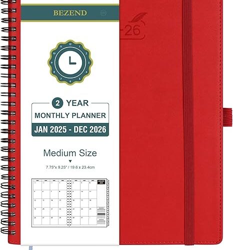1 Spiral Calendar Book with Tabs