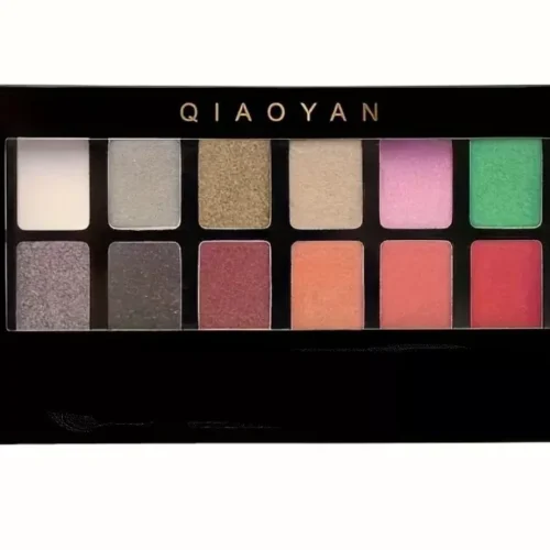 1 New 12 Colors Eyeshadow Palette Matte Pearly Finish Warm Neutrals Sealed W/Brush