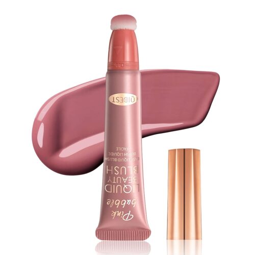 15ML Blush Beauty Wand,Matte Face Blush with Cushion Applicator