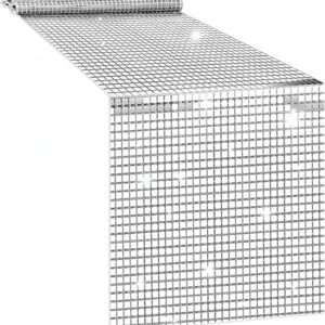 12 x 72 Inches Glitter Disco Party Table Runner